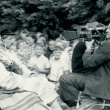 Filmuojant „Čiūtyta rūta“, 1968. Lietuvos teatro, muzikos ir kino muziejaus nuotr.